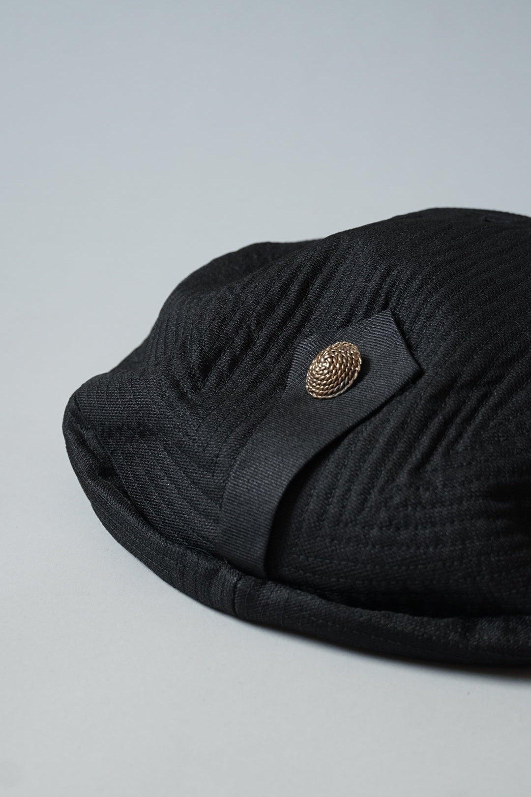 1960’s Black Beret with Gold Button