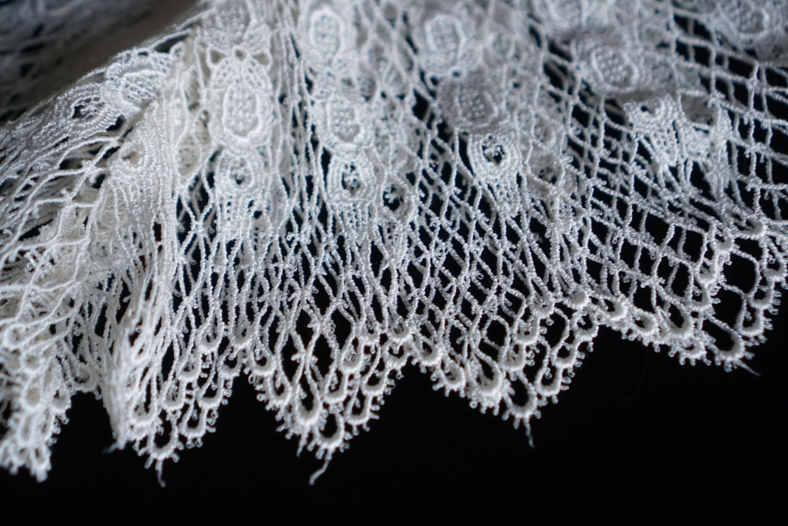 1950's Cotton Lace Collar