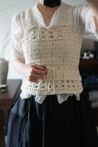 1950’s Handmade Crochet Vest