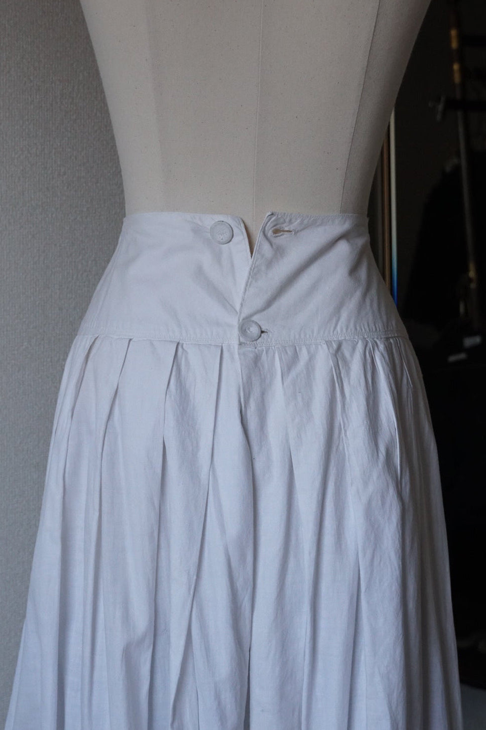 Antique Handmade Embroidery Skirt