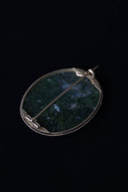 1890's Moss agate Brooch