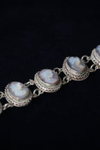 1930's Giuliano Fratti Shell Cameo Bracelet