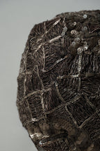 1920’s Gold Cloche Metallic Thread×Sequins Heads Dress