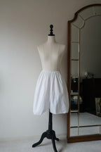 Antique French "small flower"  Lace Petticoat