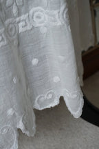 Edwardian Scalloped Embroidery Skirt