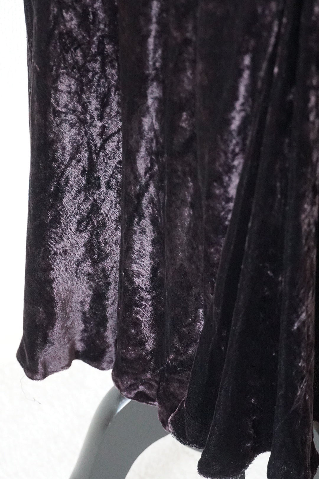 1900's Silk Velvet Tight Skirt