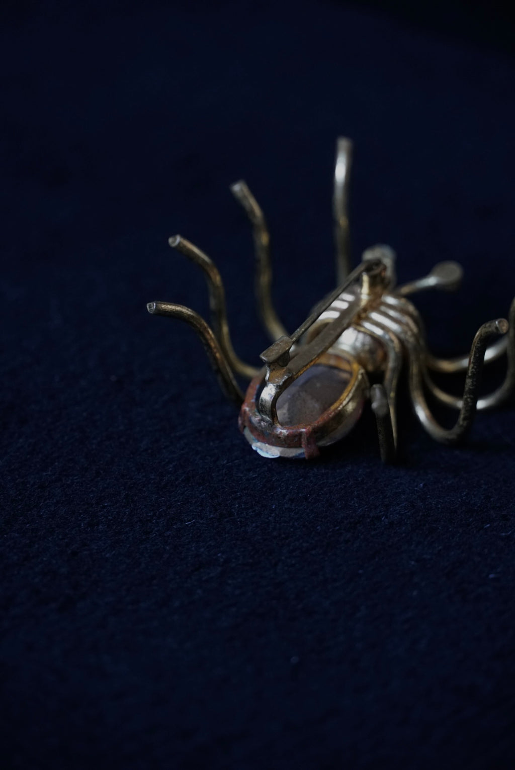 Vintage Big Spider Brooch