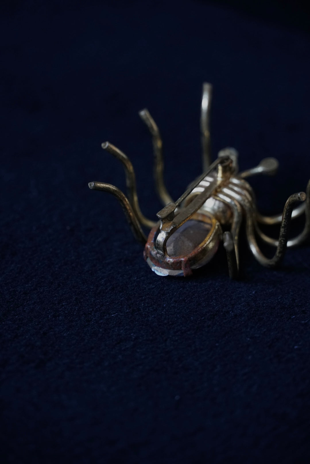 Vintage Big Spider Brooch
