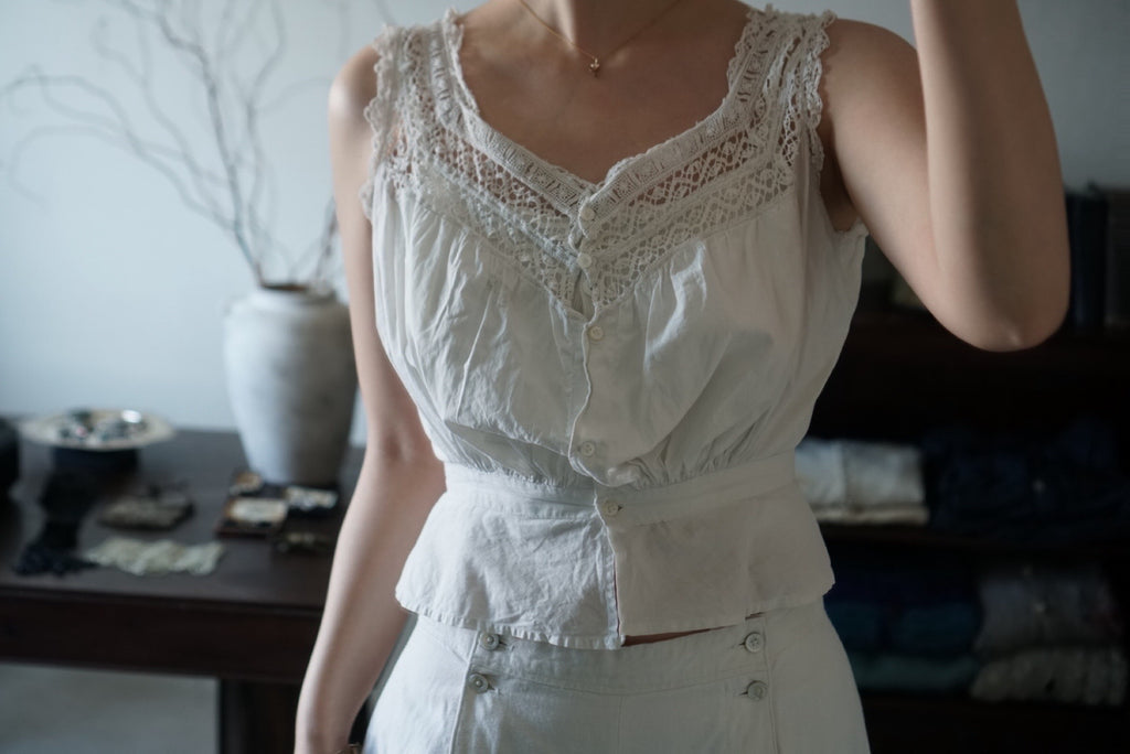1900-1910's Bobbin Lace Blouse