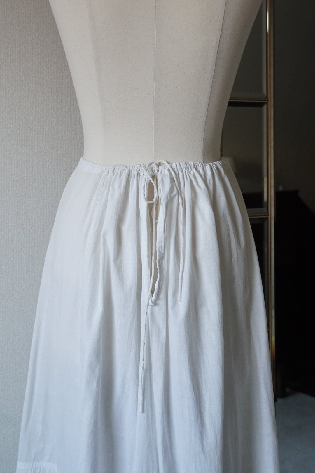 Edwardian Pin Tuck Long Skirt
