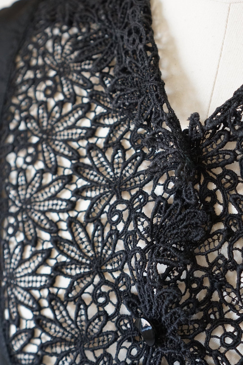 1930's Crochet Lace Blouse