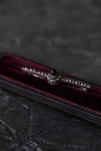 1930's Marcasite×Onyx Brooch