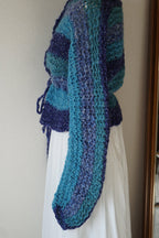 1950’s Handmade Blue Knit