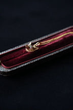 Victorian 9K Ruby Fox Pendant Top