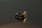 Vintage Gold Tone Signet Ring