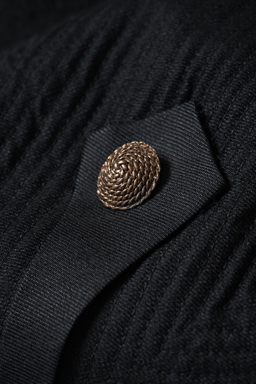 1960’s Black Beret with Gold Button