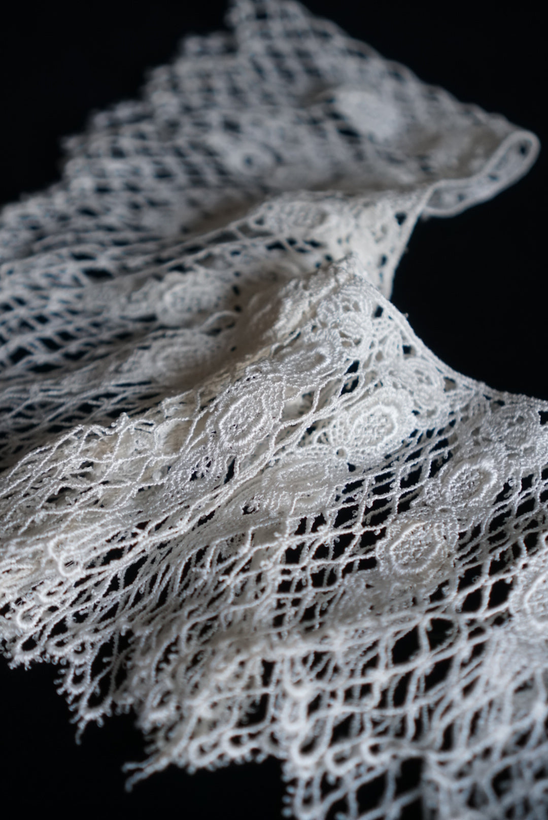 1950's Cotton Lace Collar
