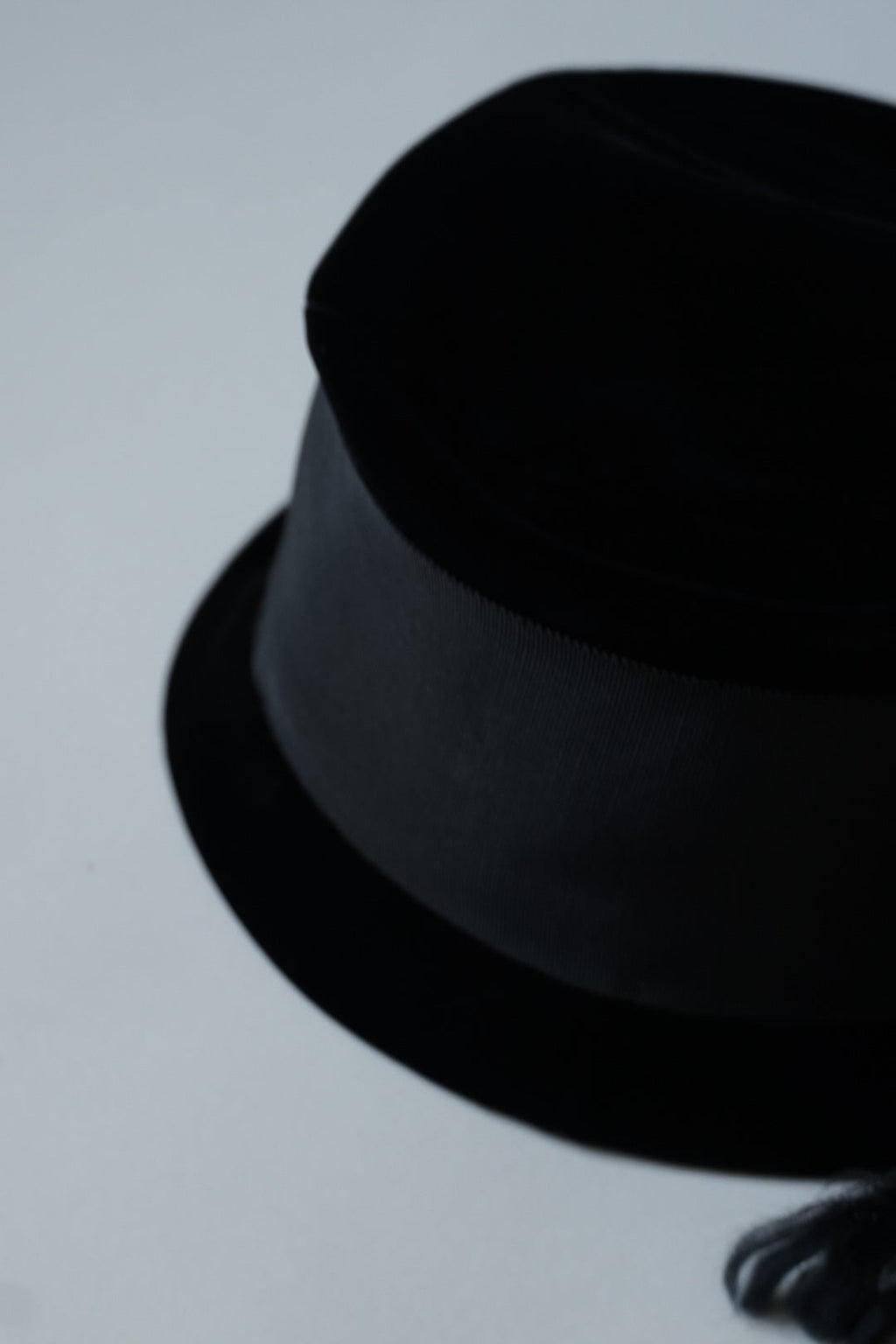 1960’s Black Velvet Bucket Hat