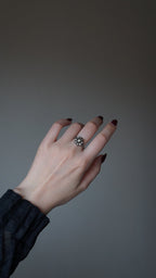 Georgian Dutch Rose-cut Diamond Cluster Ring
