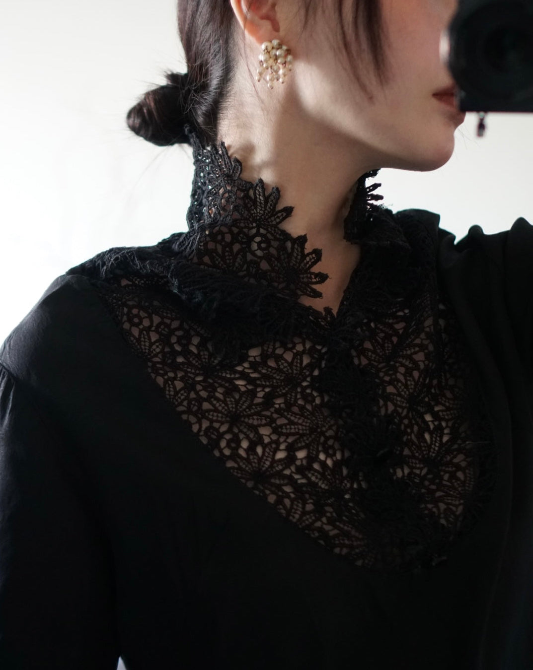 1930's Crochet Lace Blouse