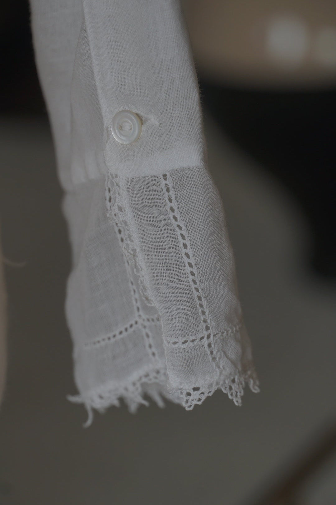 Edwardian Ruffle Front Blouse