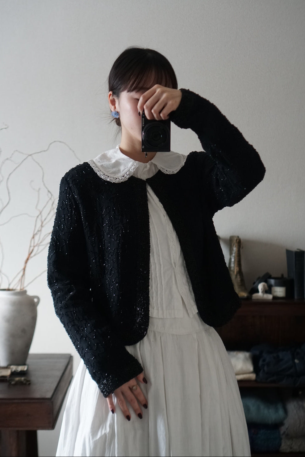 Vintage Beads Cardigan