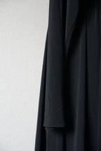 1980's Black High Neck Dress