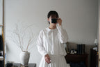 Antique French White Cotton Blouse