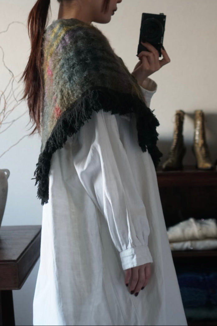 Vintage Mohair Poncho