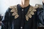 Victorian Floral Lace Collar