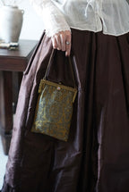 Antique French Micro Beads Bag