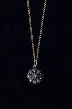 Georgian Rose Cut Diamond Pendant Top