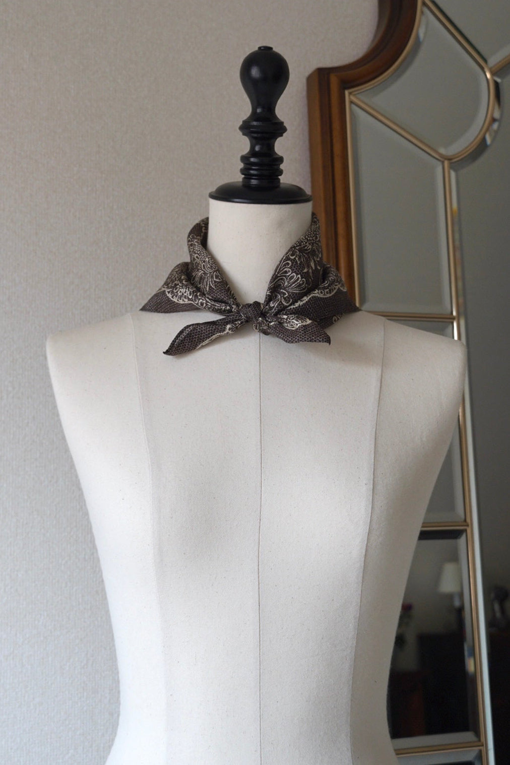 Vintage Brown Scarf