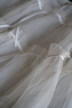 1950's White Tulle Petticoat