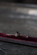 1930's Marcasite×Onyx Brooch