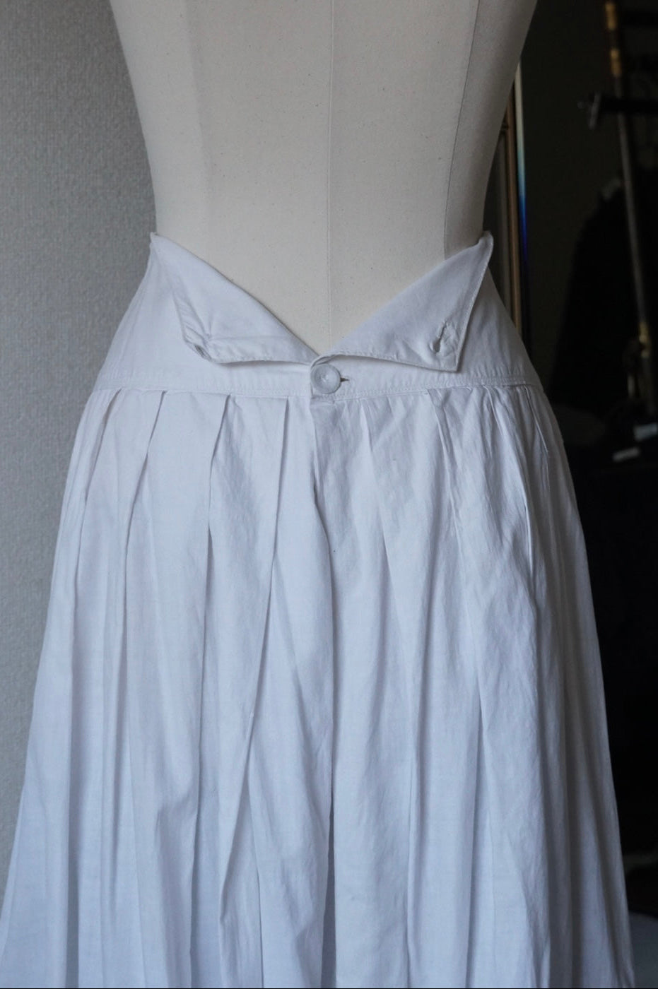 Antique Handmade Embroidery Skirt