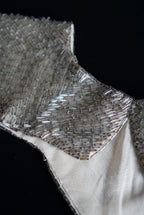 1920's Silver Glass Beads Collar