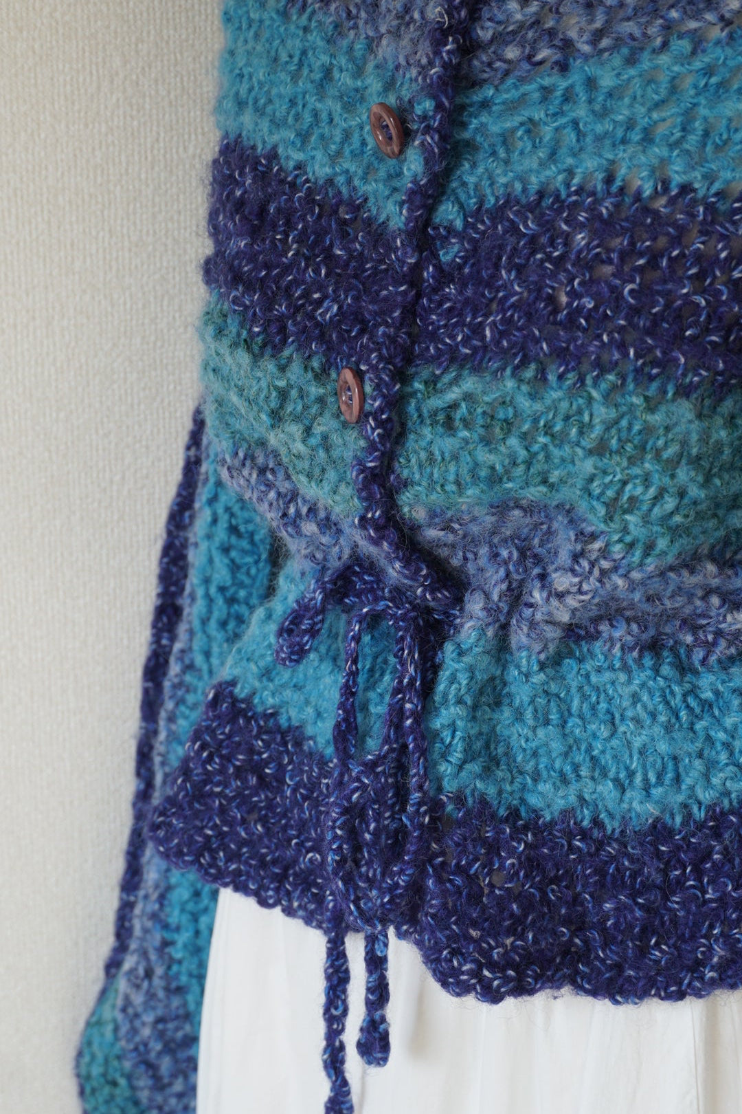 1950’s Handmade Blue Knit