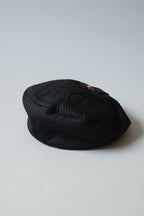 1960’s Black Beret with Gold Button