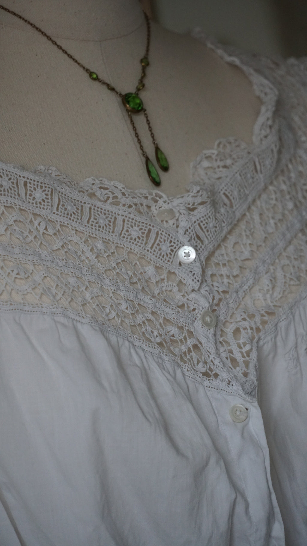 1900-1910's Bobbin Lace Blouse