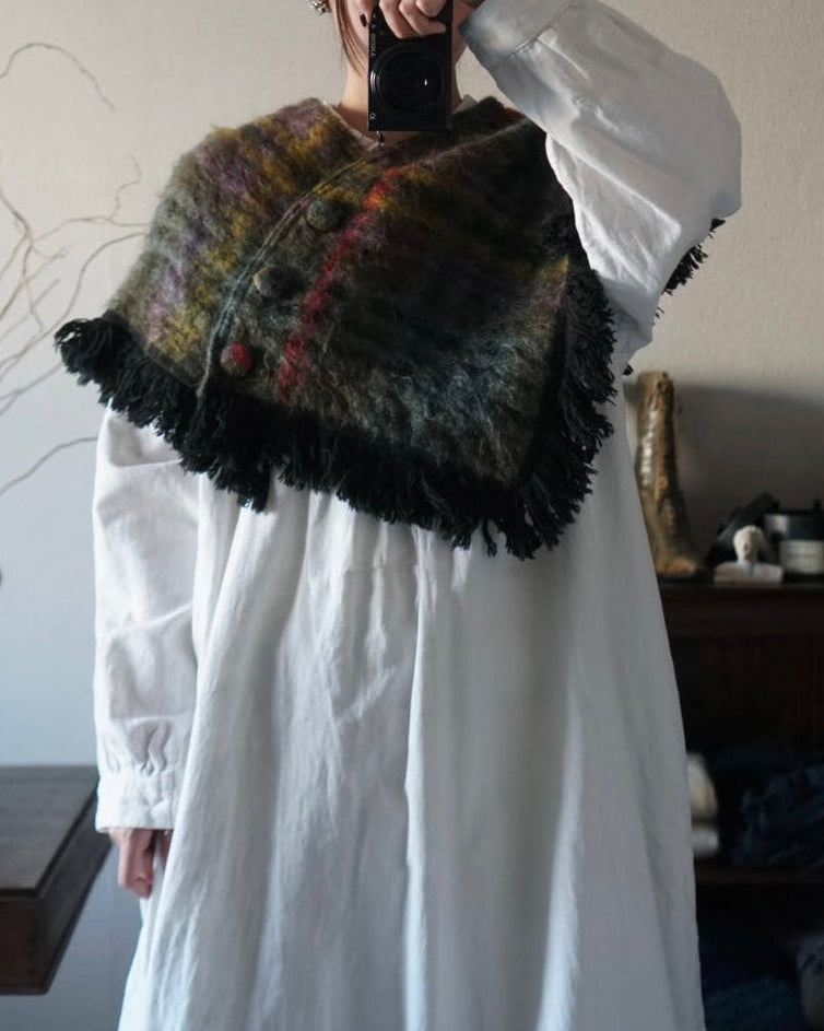 Vintage Mohair Poncho