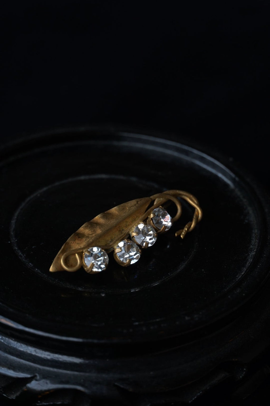 Edwardian Leaf Brooch
