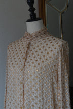 1960's Polka Dot Blouse