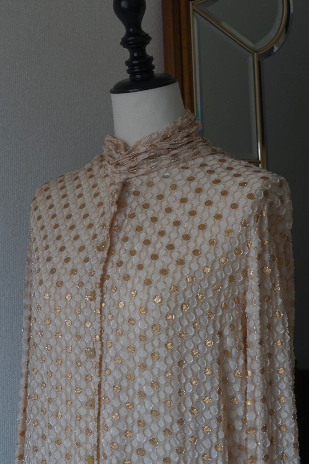 1960's Polka Dot Blouse