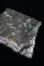 1920's Silver Glass Beads Collar