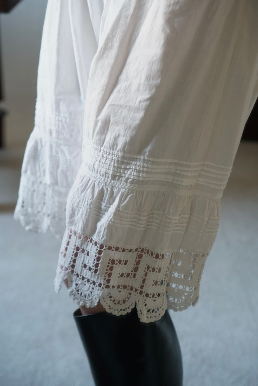 Edwardian Crochet Lace Pantaloons