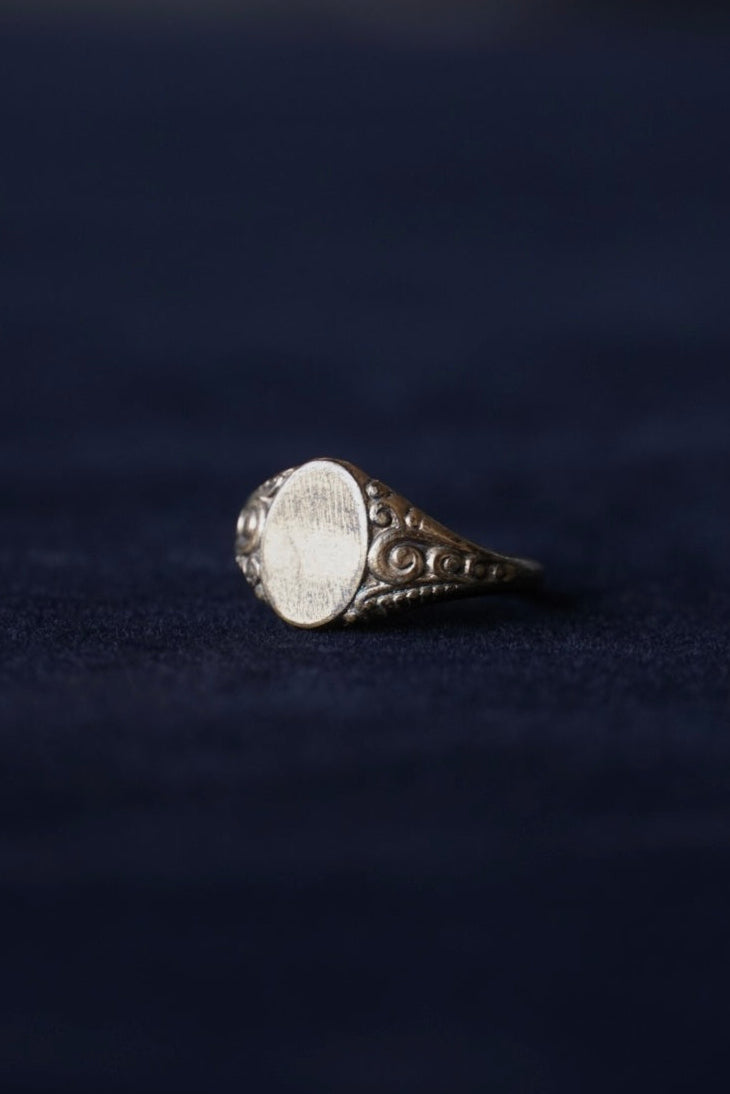 Art Deco Signet Pinky Ring