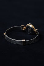 Vintage Quartz Round Gold Watch