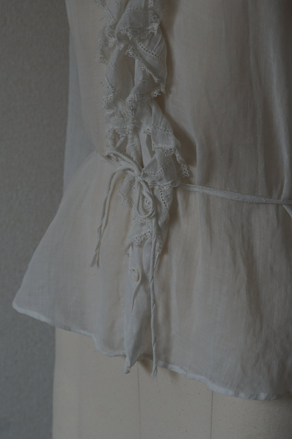 Edwardian Ruffle Front Blouse