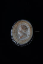 Victorian Grand Tour Marble Cameo Brooch